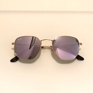 RAY-BAN HEXAGONAL FLAT LENSES